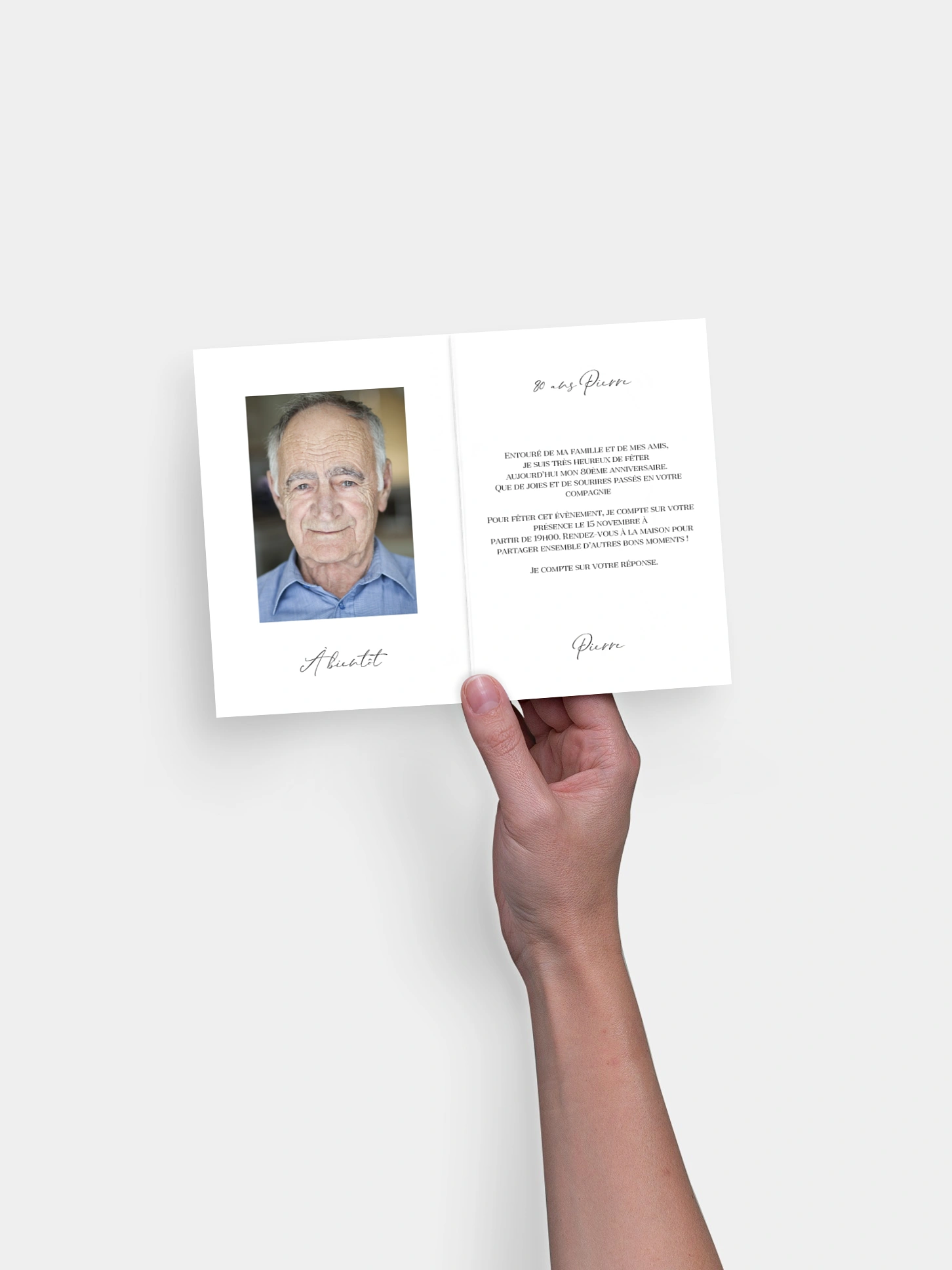 invitation anniversaire 80 Souvenirs d'enfance