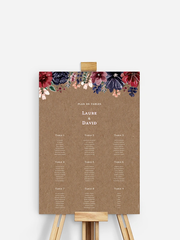 Cadre floral