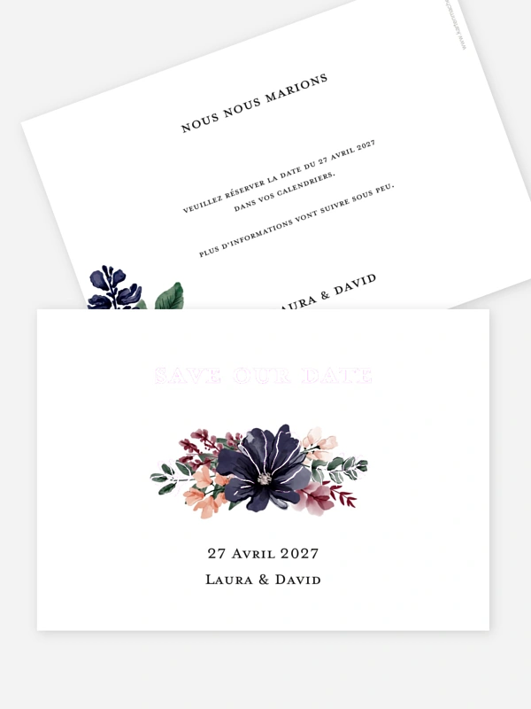 Cadre floral