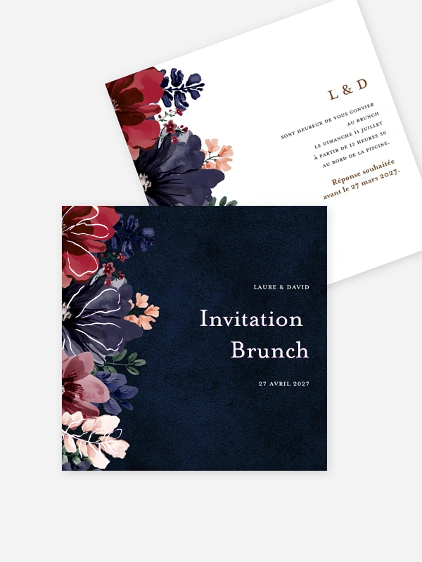 Cadre floral