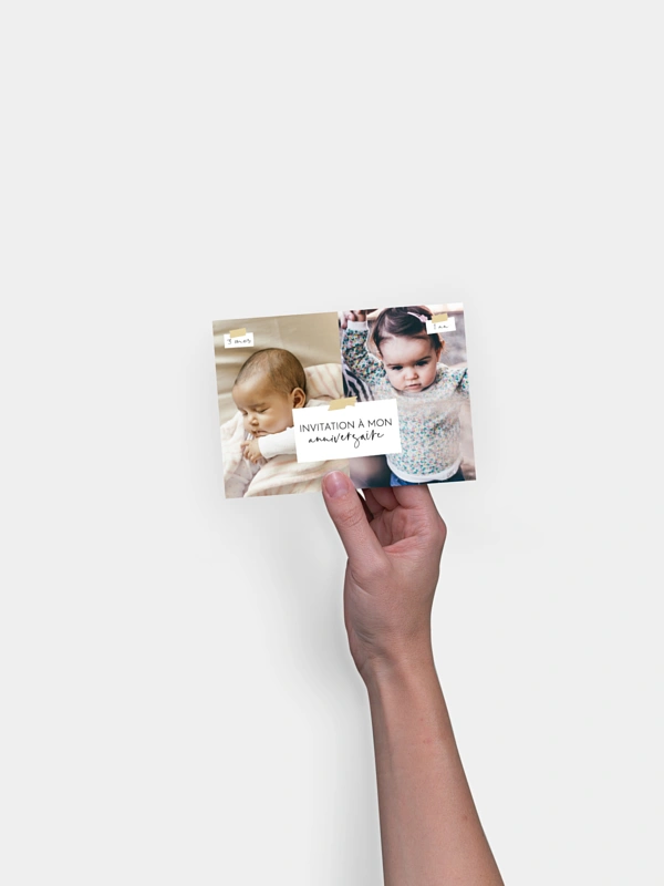 invitation anniversaire enfant Voyage dans le temps