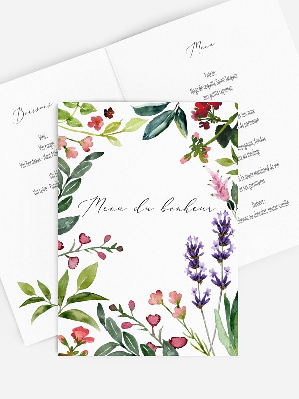 Anniversaire en fleurs