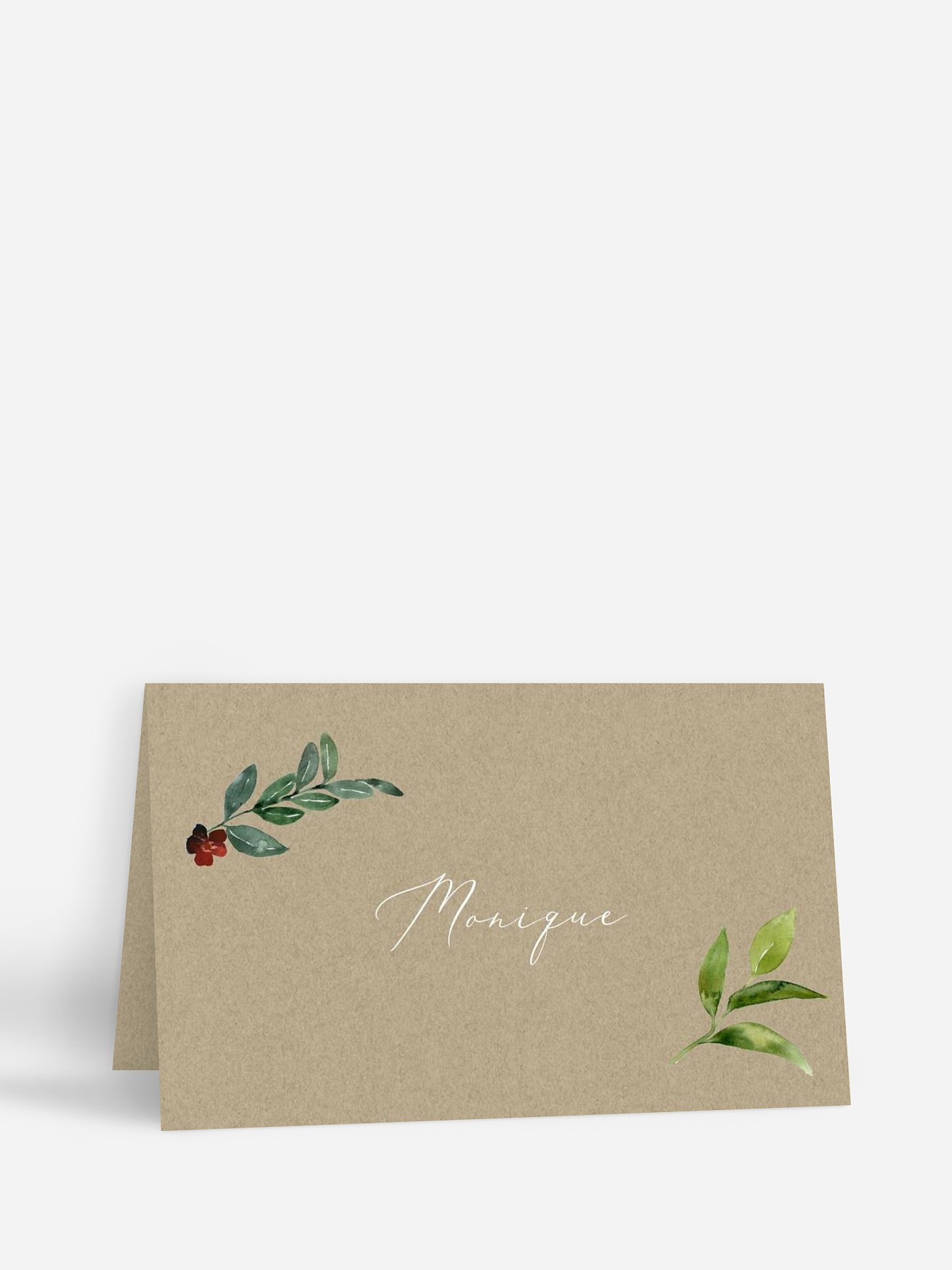 marque-place anniversaire Anniversaire en fleurs