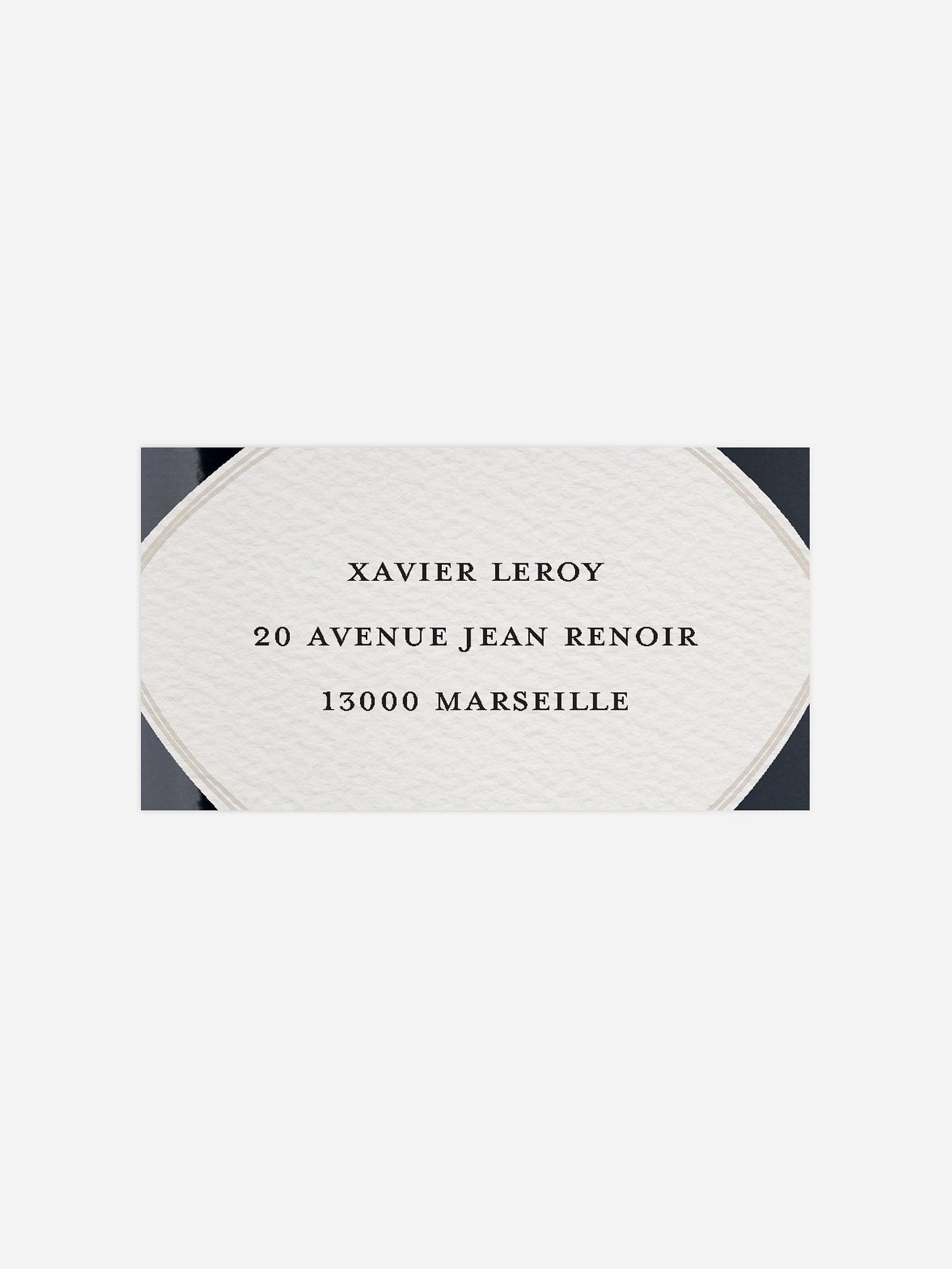 étiquette destinataire anniversaire Invitation Gin