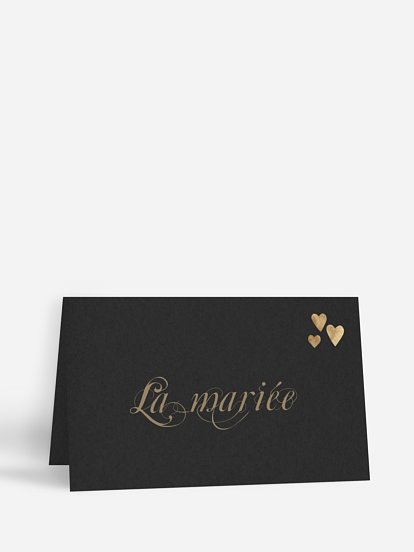 Marque-place mariage Jolis coeurs