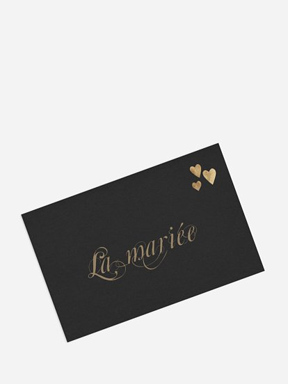 Marque-place mariage Jolis coeurs