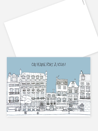 Carte de correspondance City lover