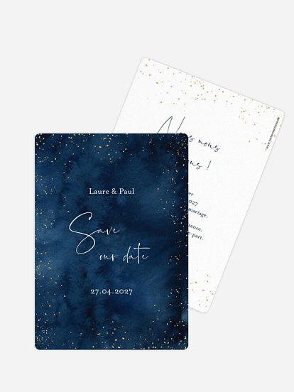 Save the date Nuit intense