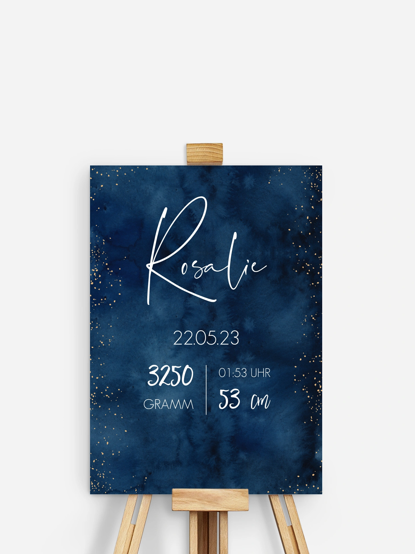 Poster Geburt Night Sky