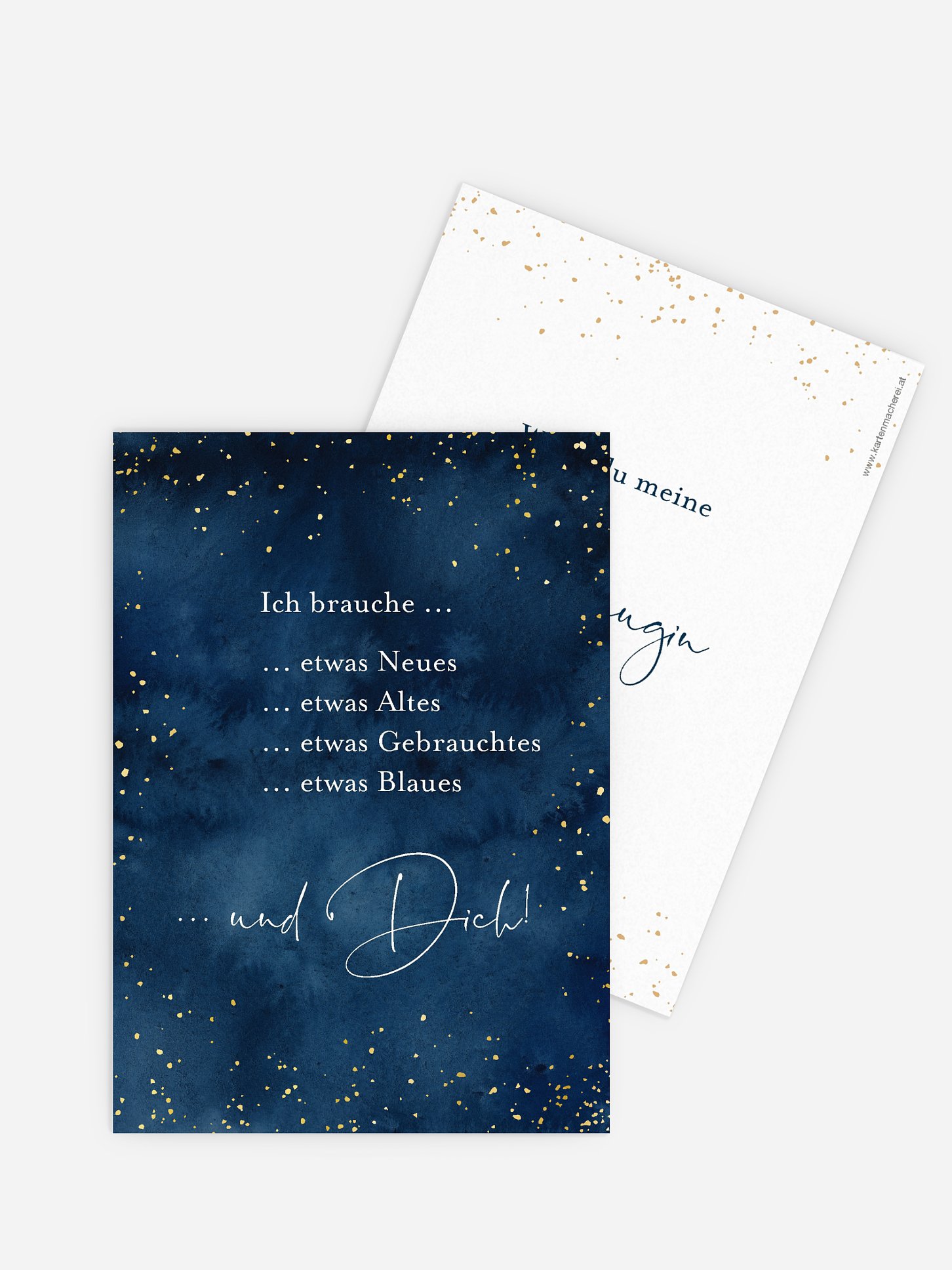 Trauzeugenkarten Night Sky