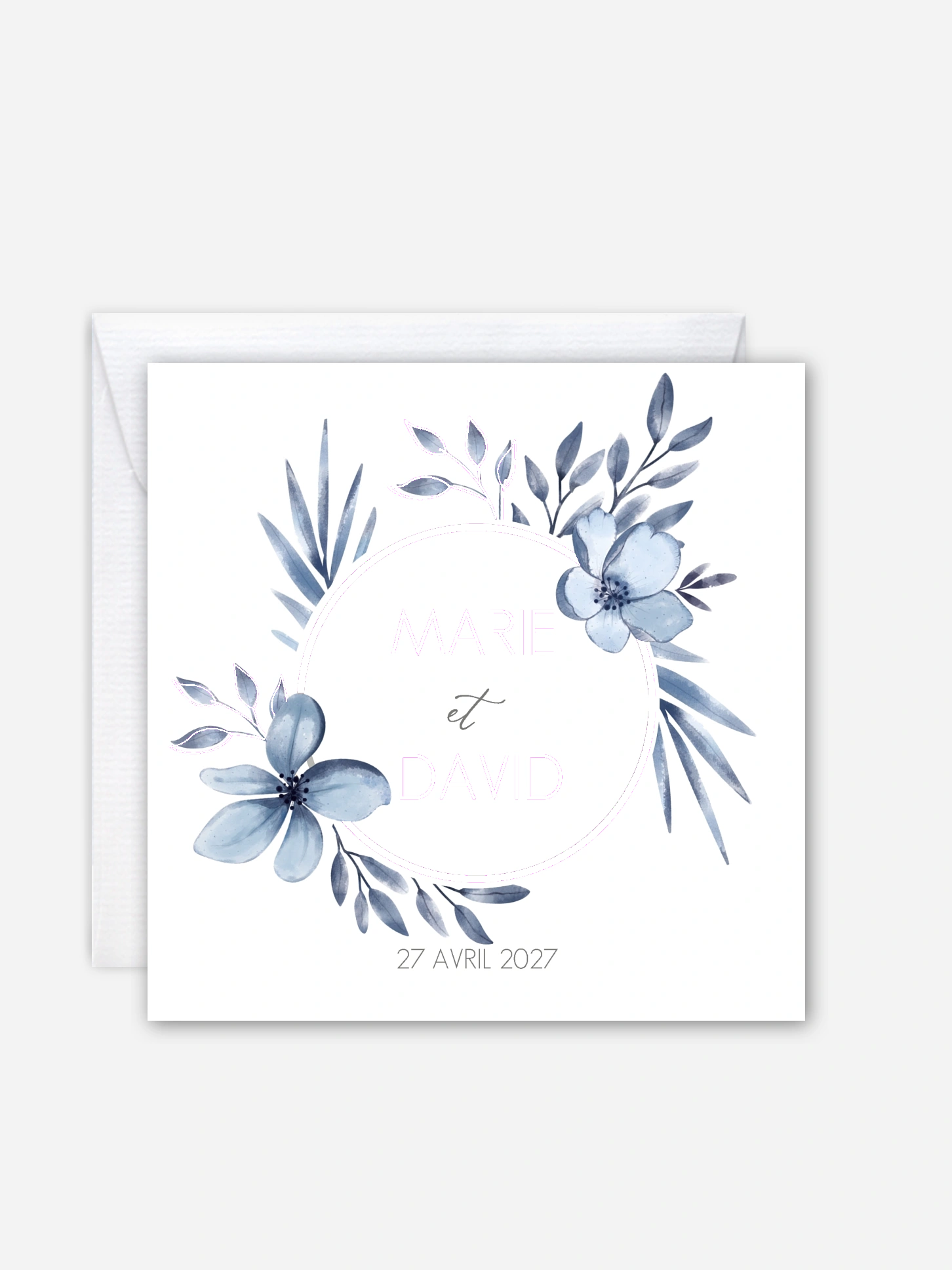 Faire-part de mariage Fleurs délicates