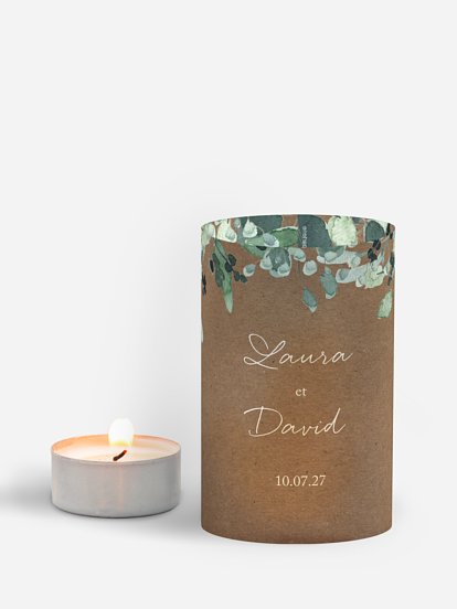 All the greenery effet kraft