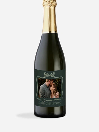 Étiquette pour bouteille L'amour enveloppé