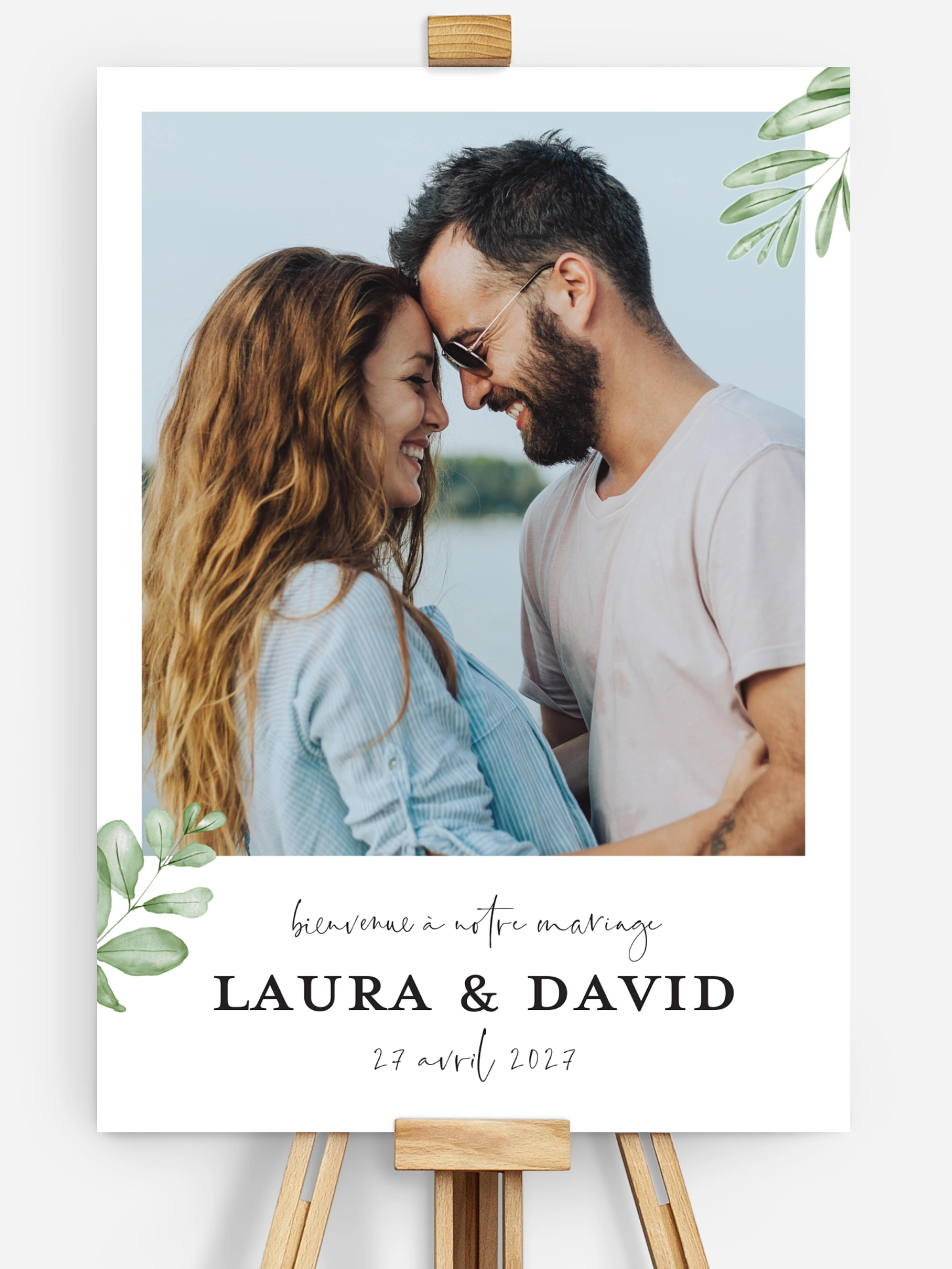 Poster bienvenue mariage Grande photo 2