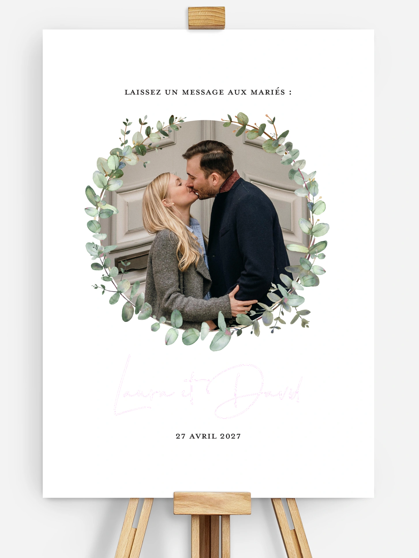 Poster bienvenue mariage Signature 1