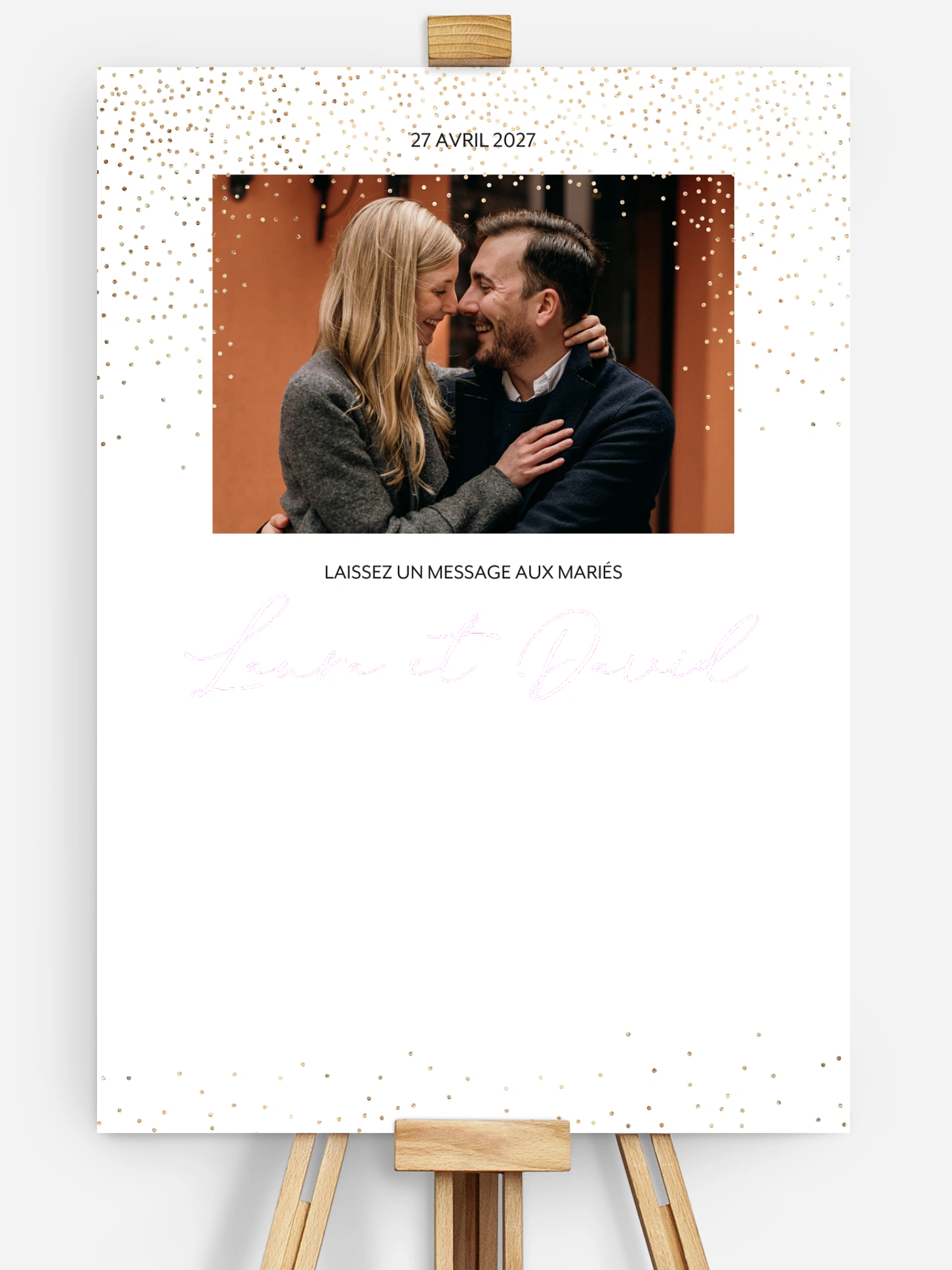 Poster bienvenue mariage Signature 2