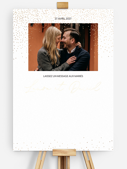 Poster bienvenue mariage Signature 2