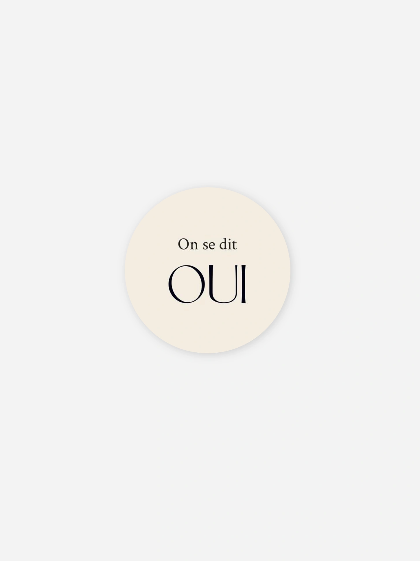 Stickers mariage Amour Instantané
