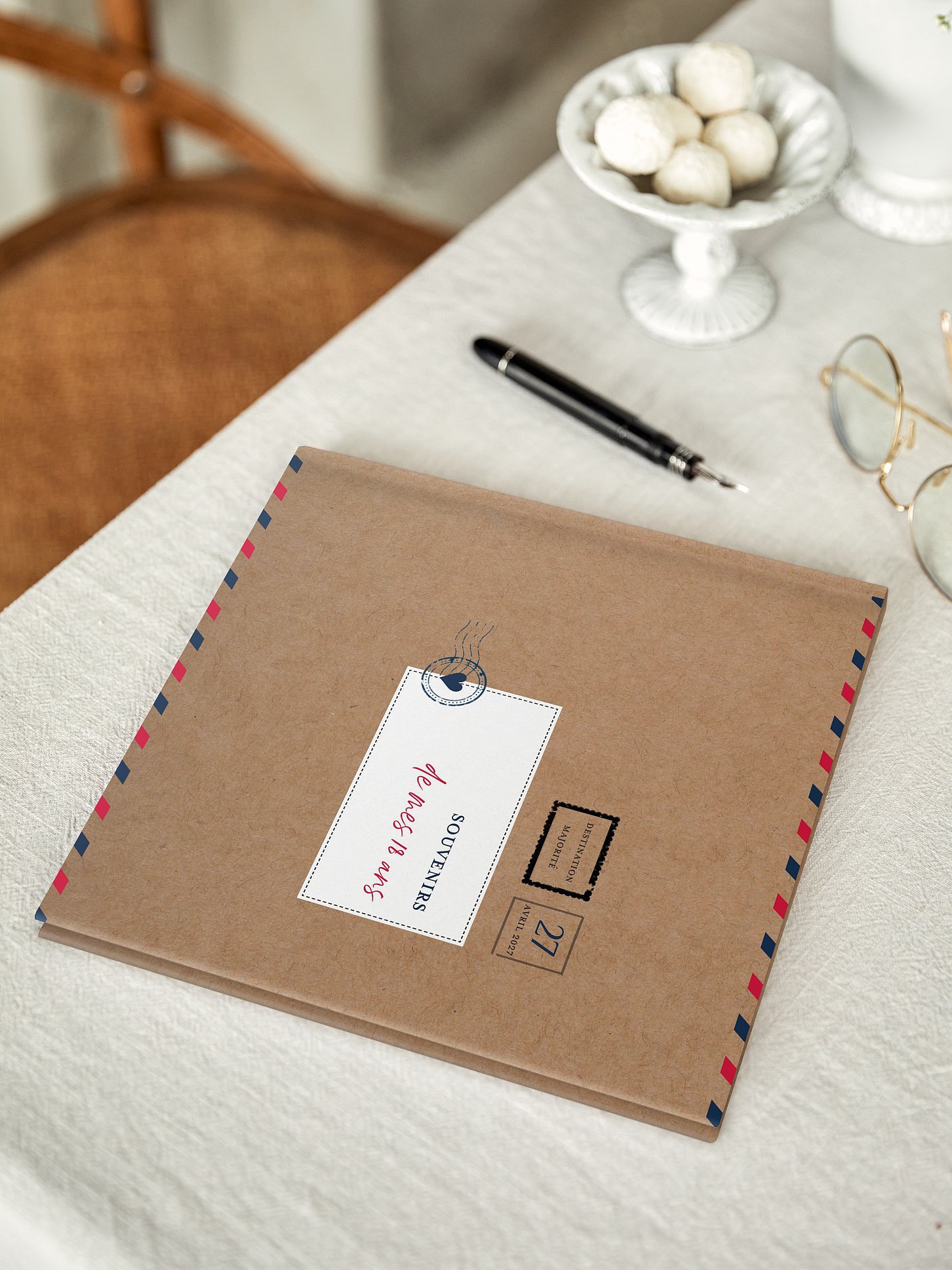 Livre d'or anniversaire Merveilleux voyage