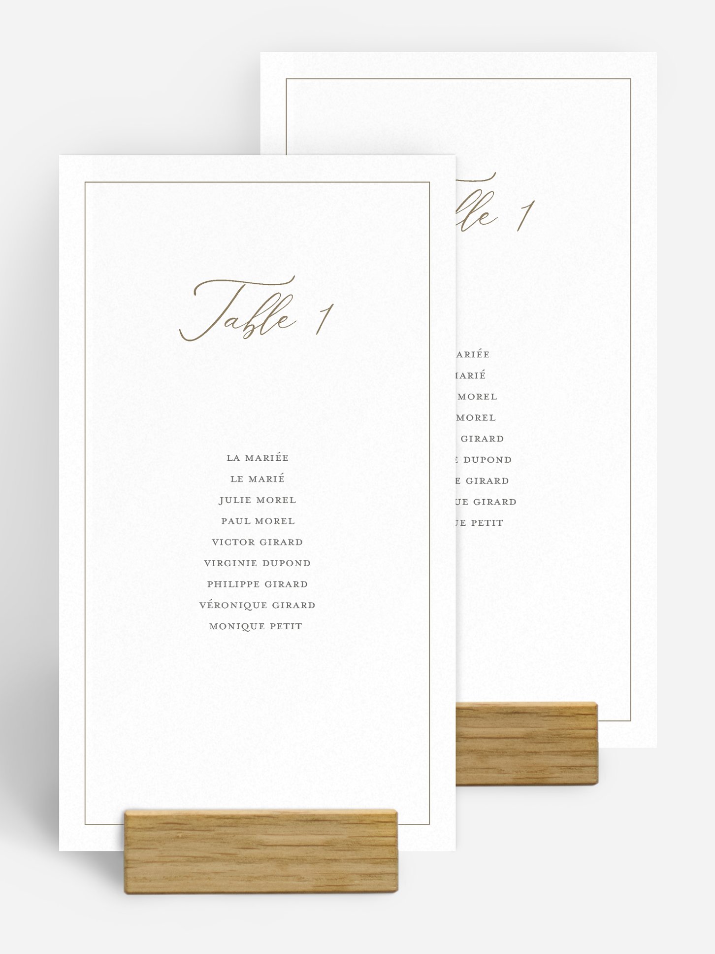 Nom de table mariage Jute et dentelle