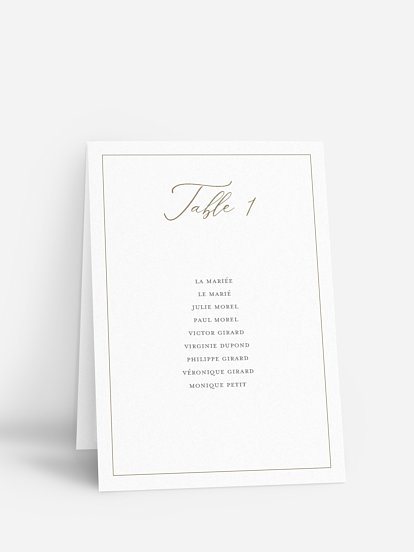 Nom de table mariage Jute et dentelle