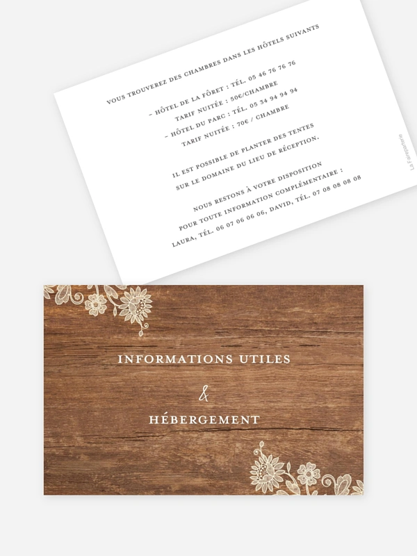 Dentelle de bois