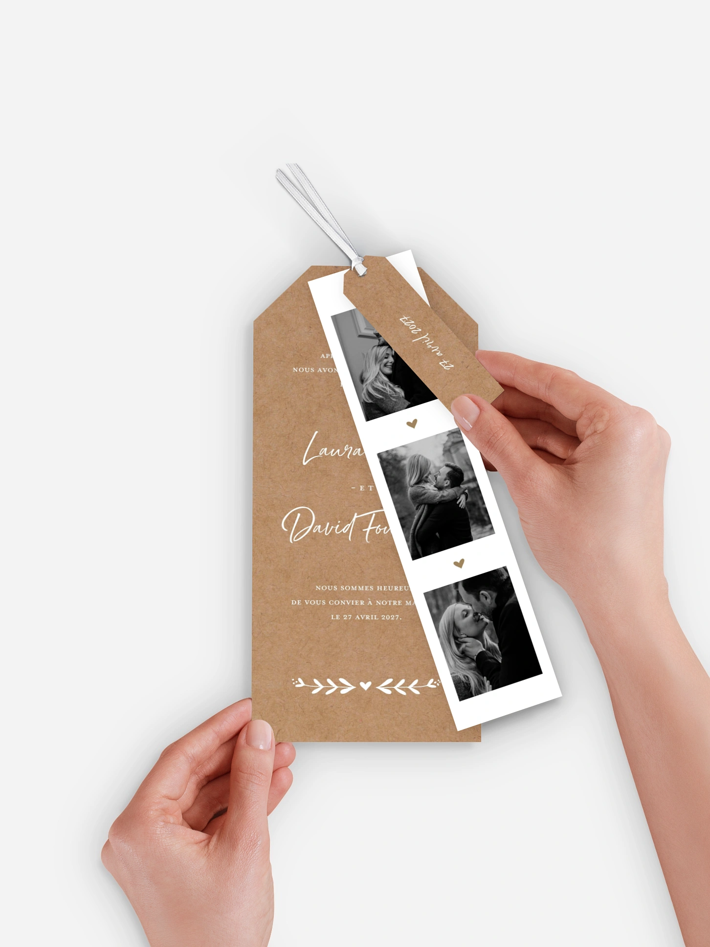 Faire-part de mariage Champêtre chic