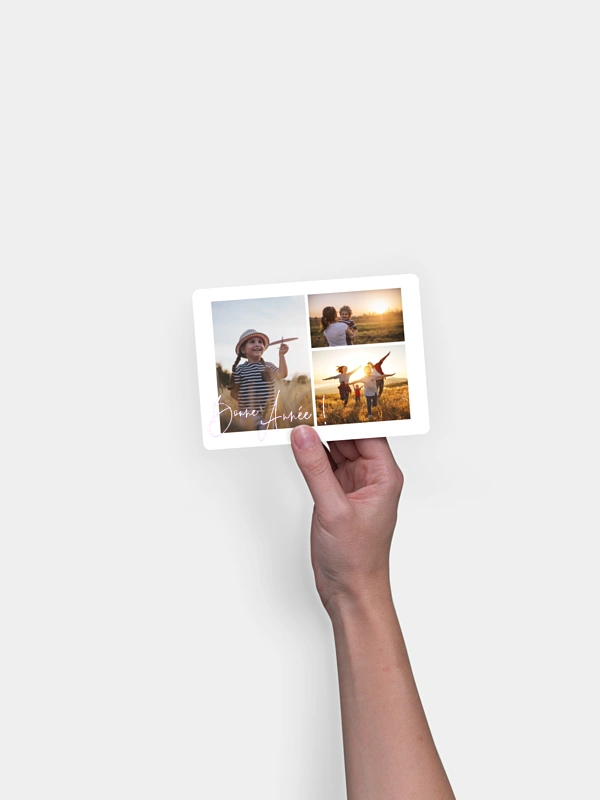 Carte de voeux Multi-photo VI