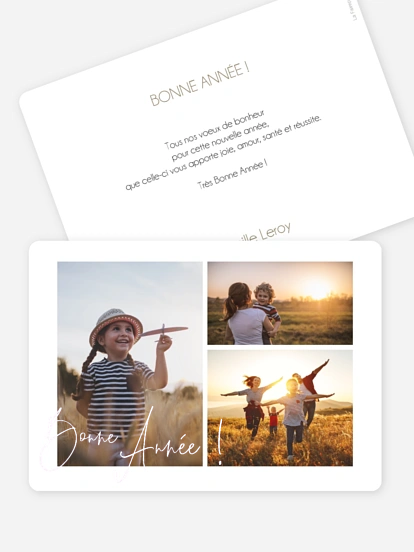 Carte de voeux Multi-photo VI