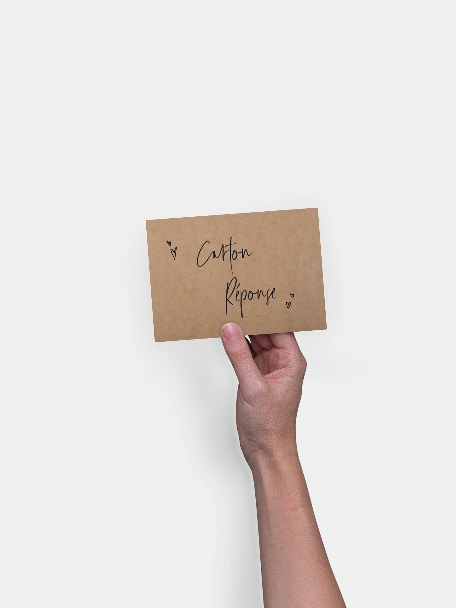 Carton réponse Nous