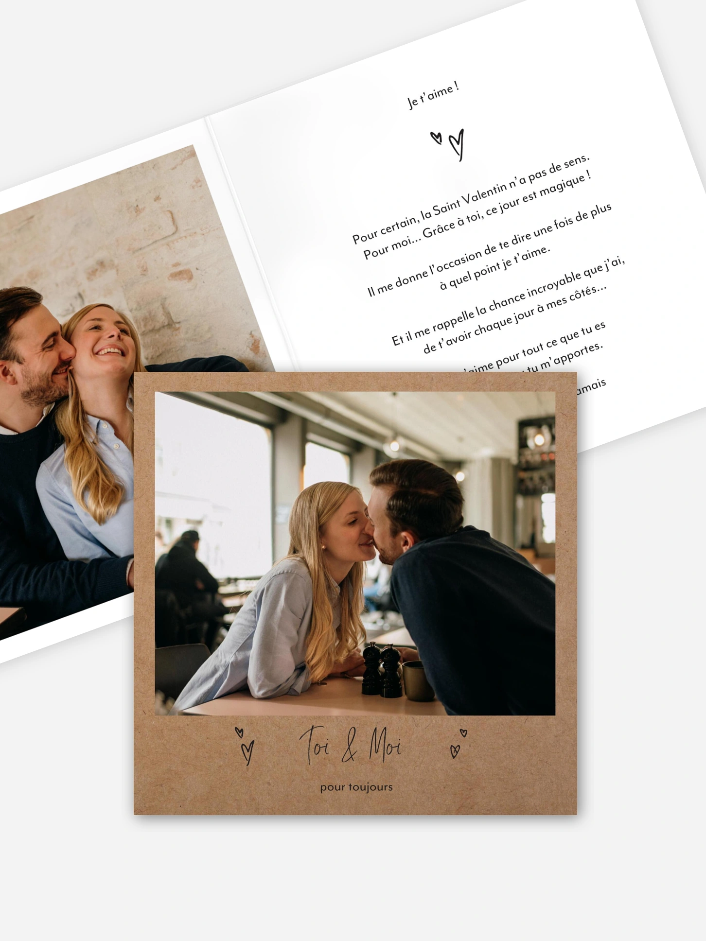 Carte Saint Valentin Nous