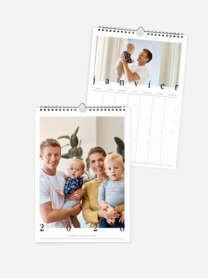 Calendrier mural Douce année