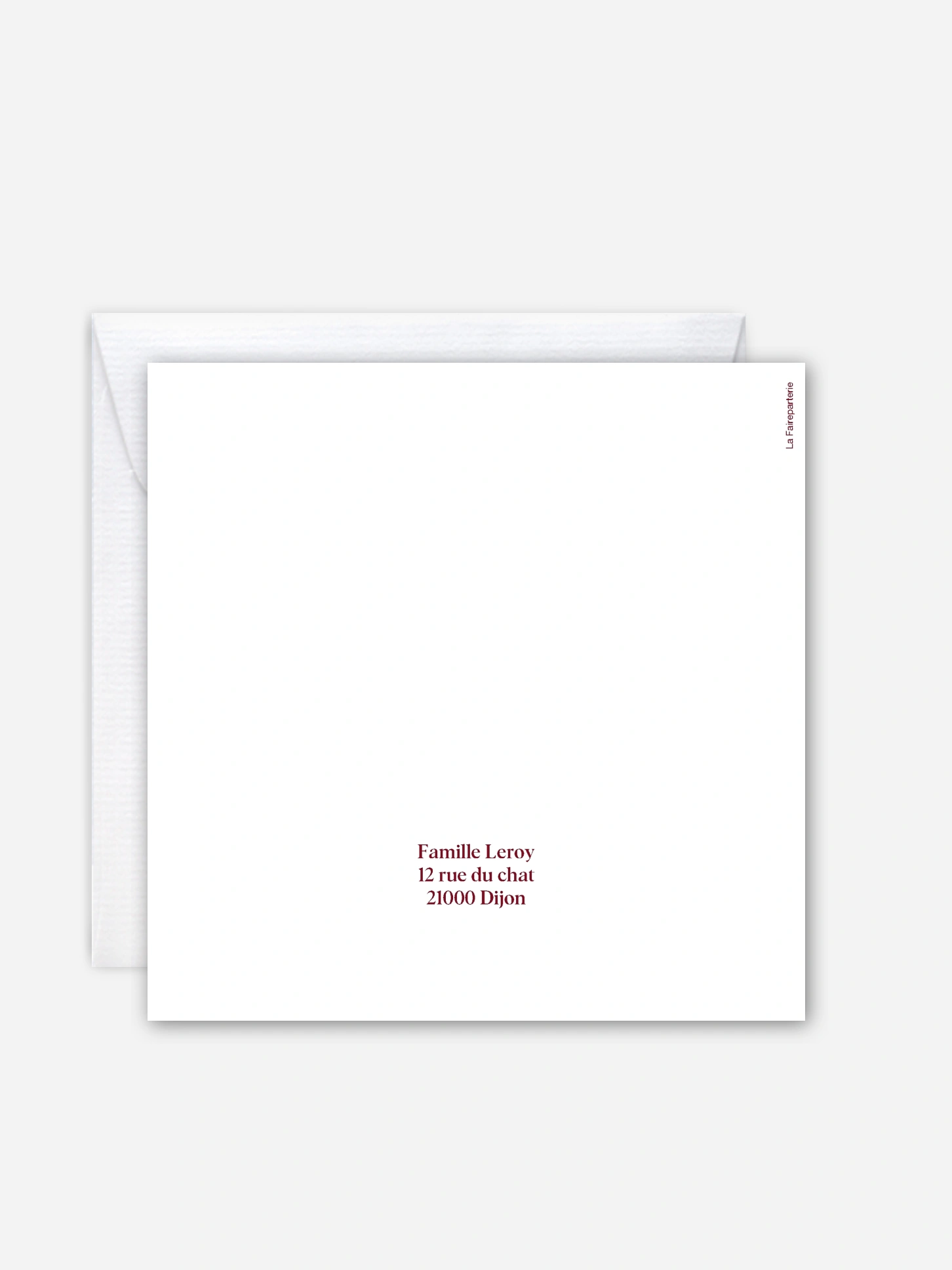 Carte de Noël Esprit de Noël
