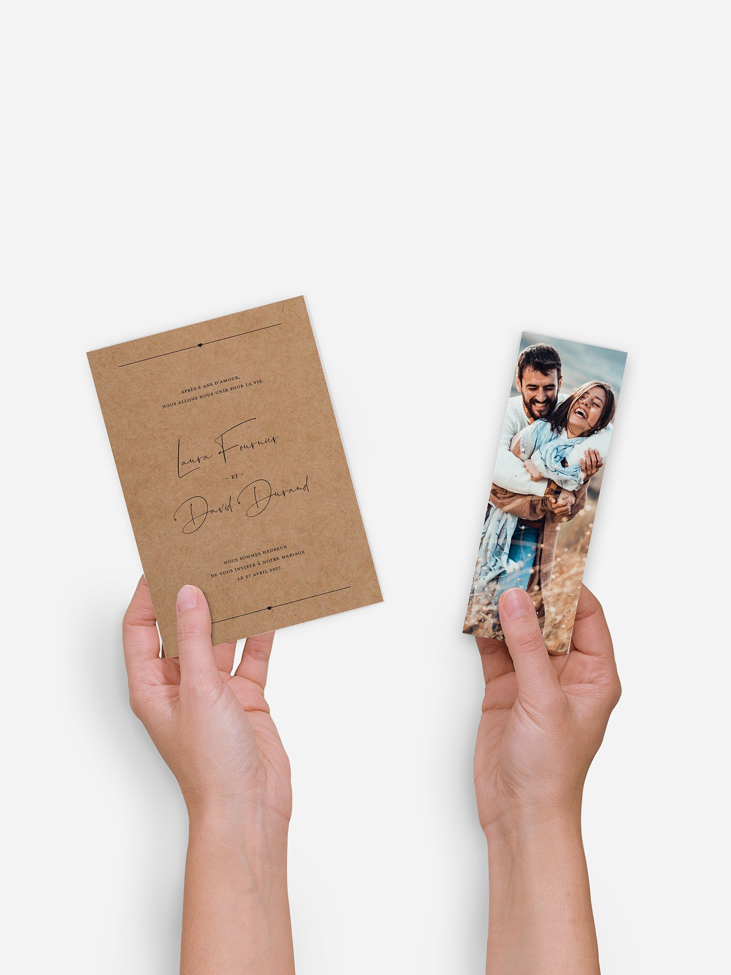 Faire-part de mariage Heureux duo