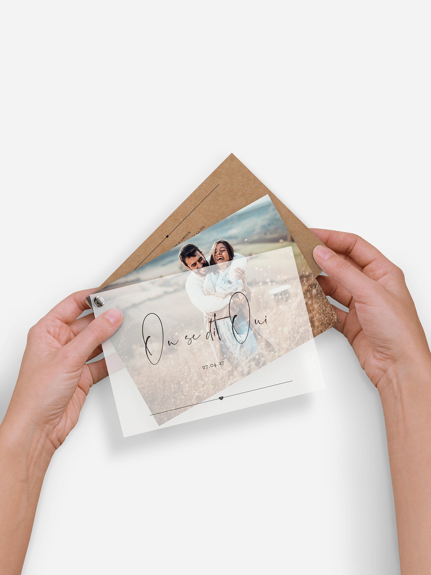 Faire-part de mariage Heureux duo