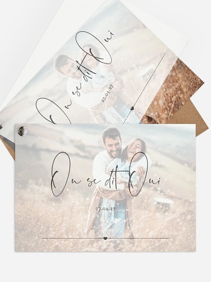 Faire-part de mariage Heureux duo