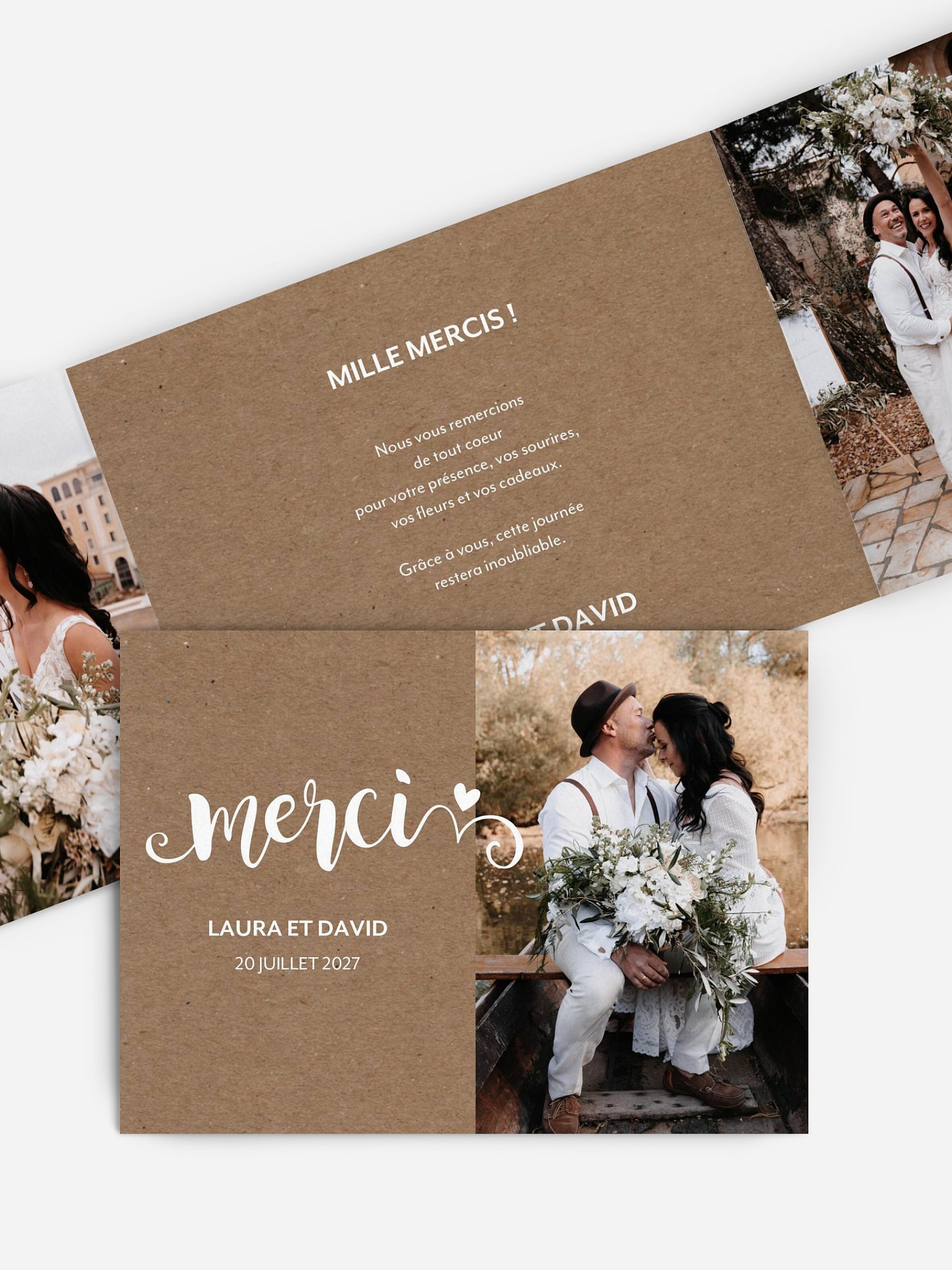 Carte de remerciements Family Love