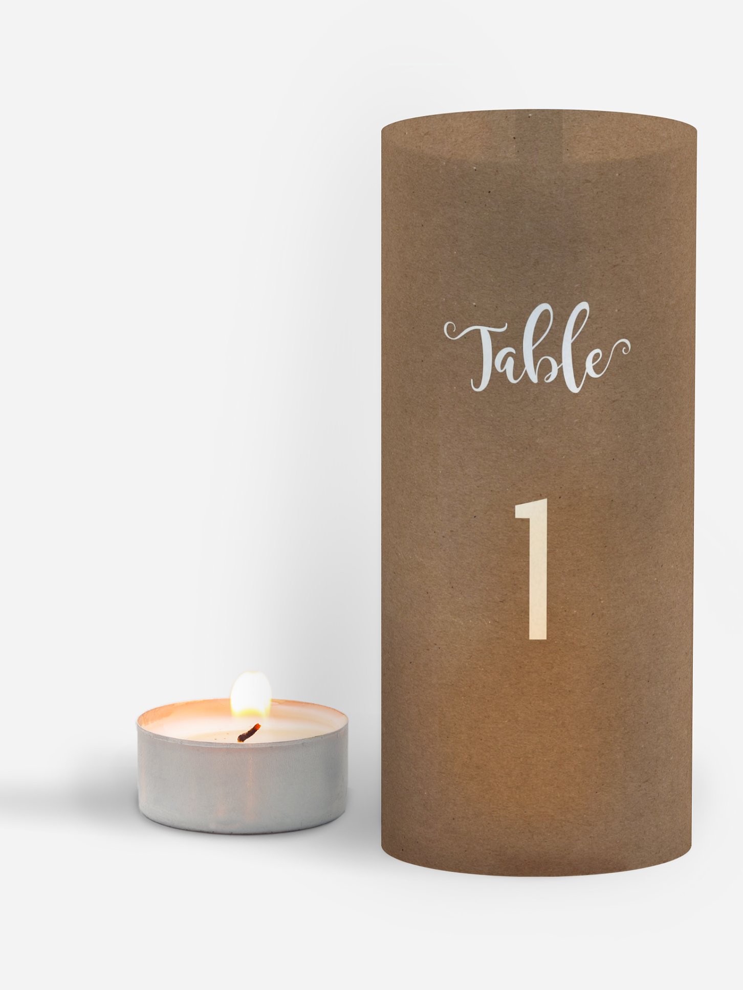 Numéro de table mariage Family Love