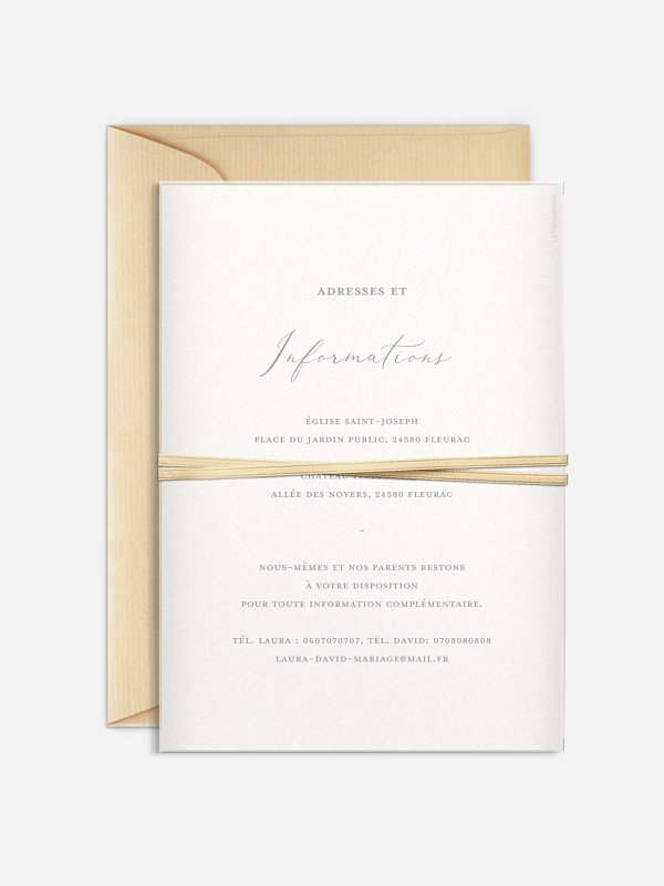Faire-part de mariage Romantic Love