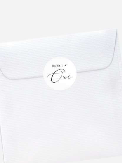 Stickers mariage Romantic Love