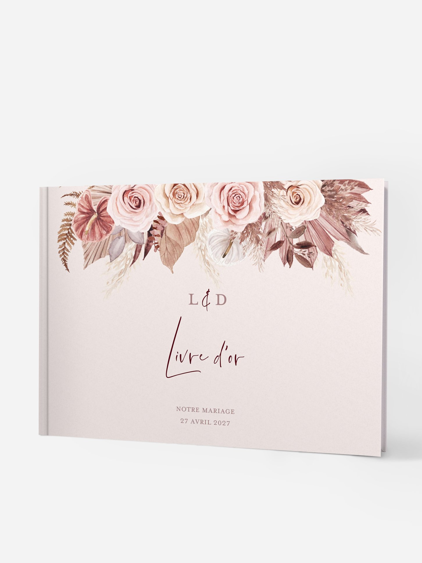 Livre d'or Fleurs bohèmes
