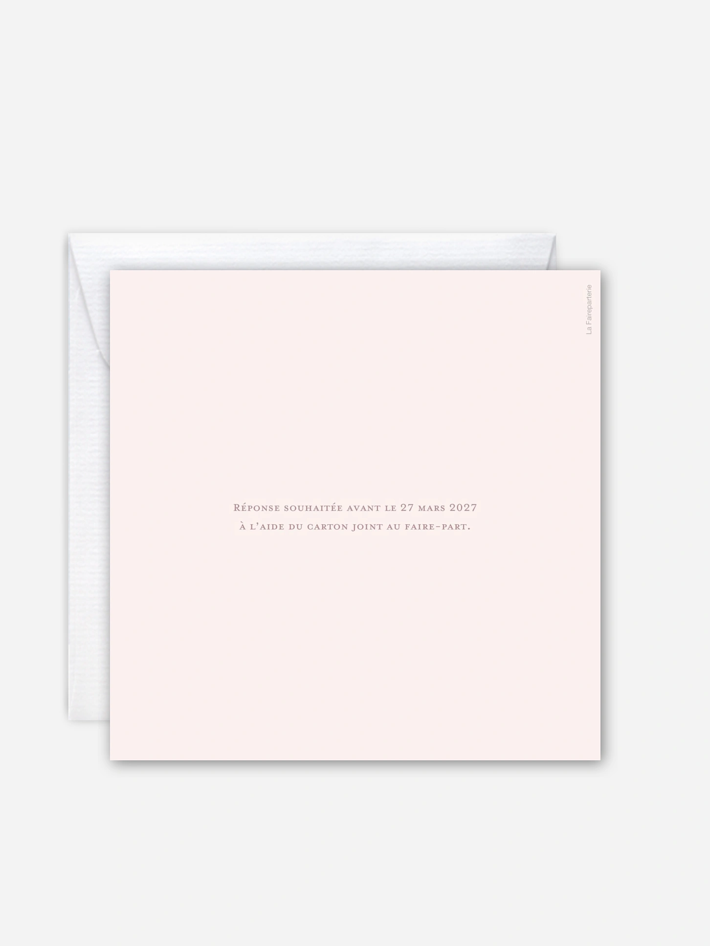Faire-part de mariage Fleurs bohèmes