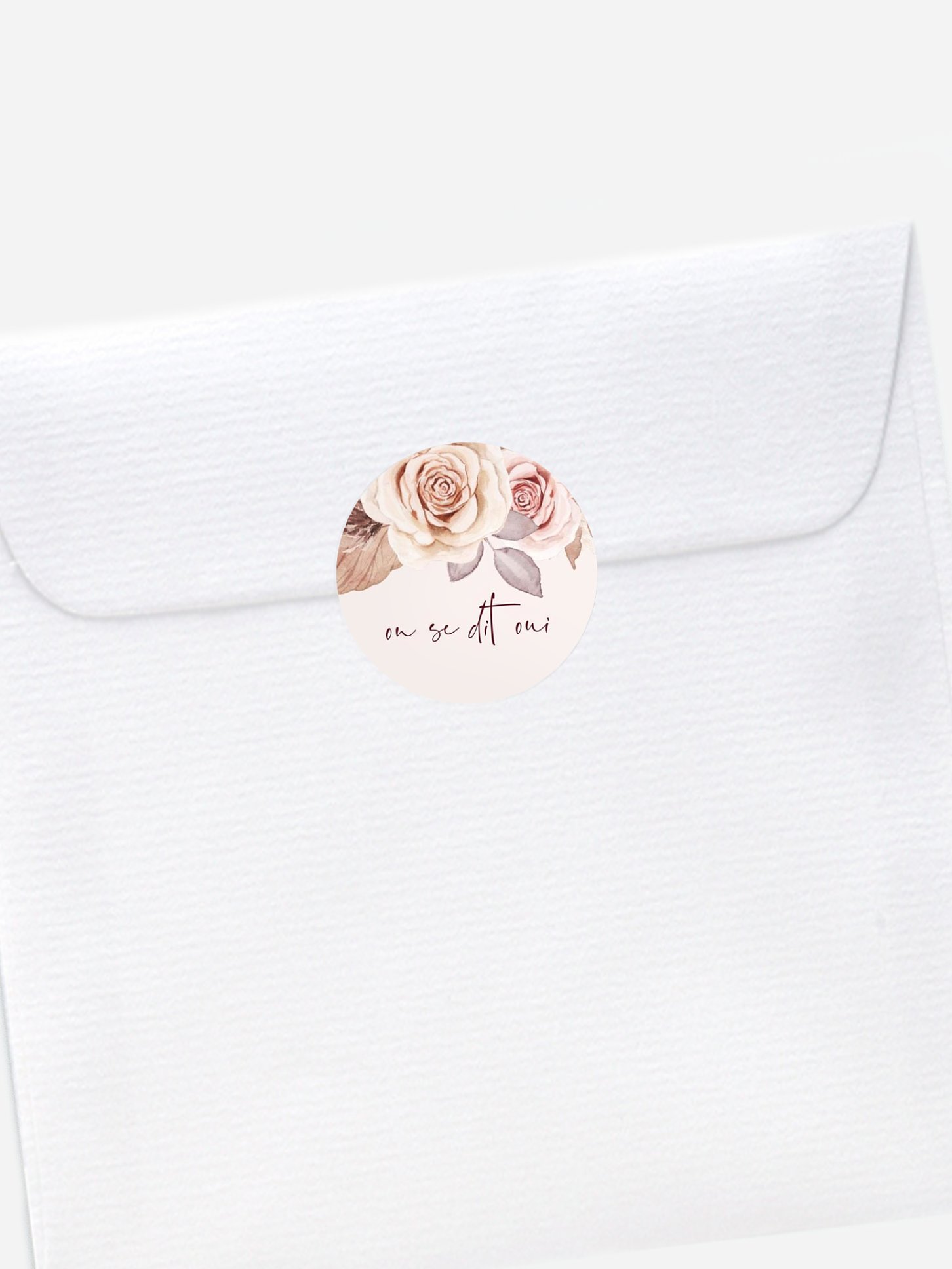 Stickers mariage Fleurs bohèmes