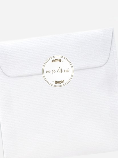 Stickers mariage Mini logo