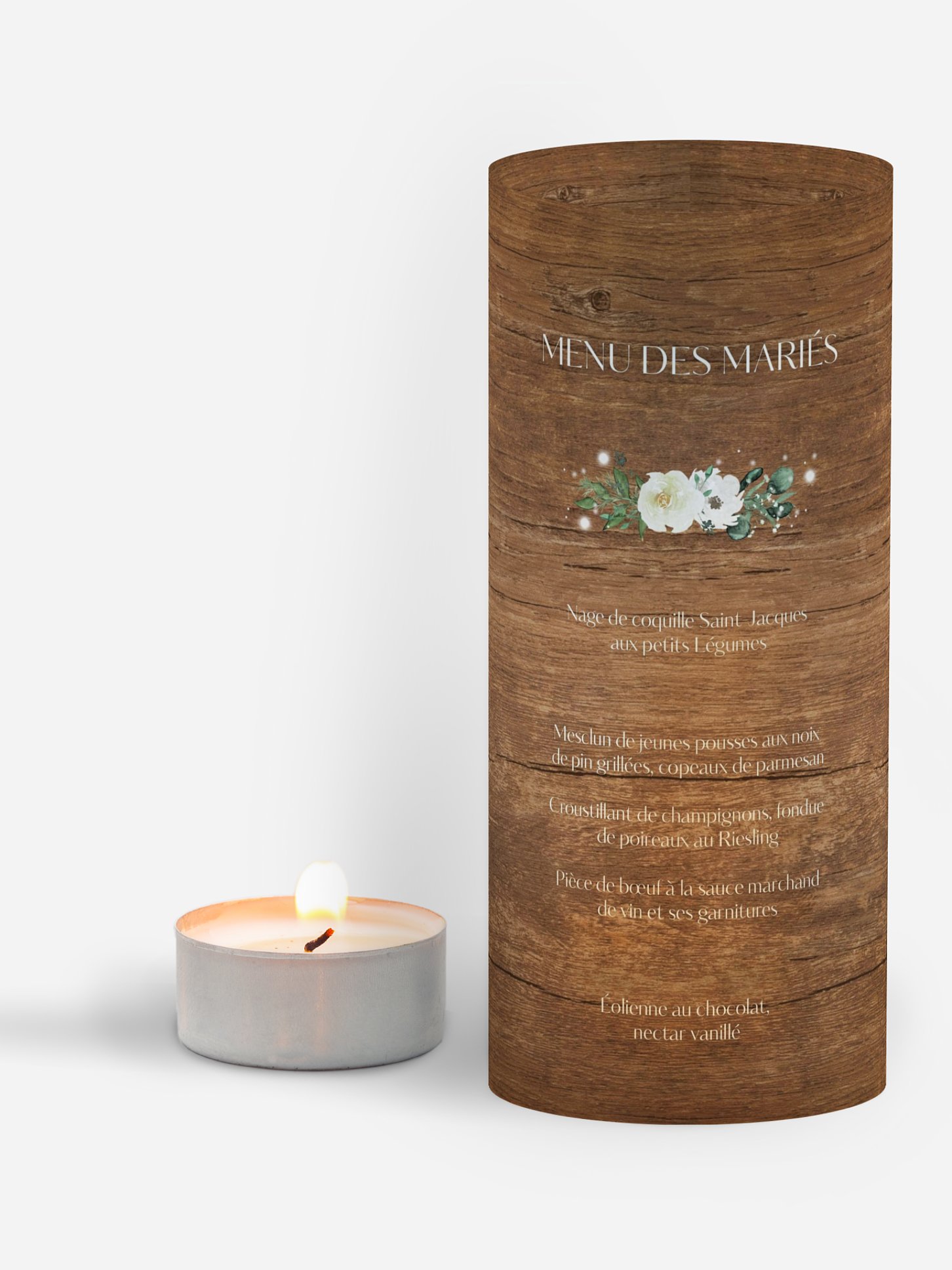 Menu mariage Guinguette chic