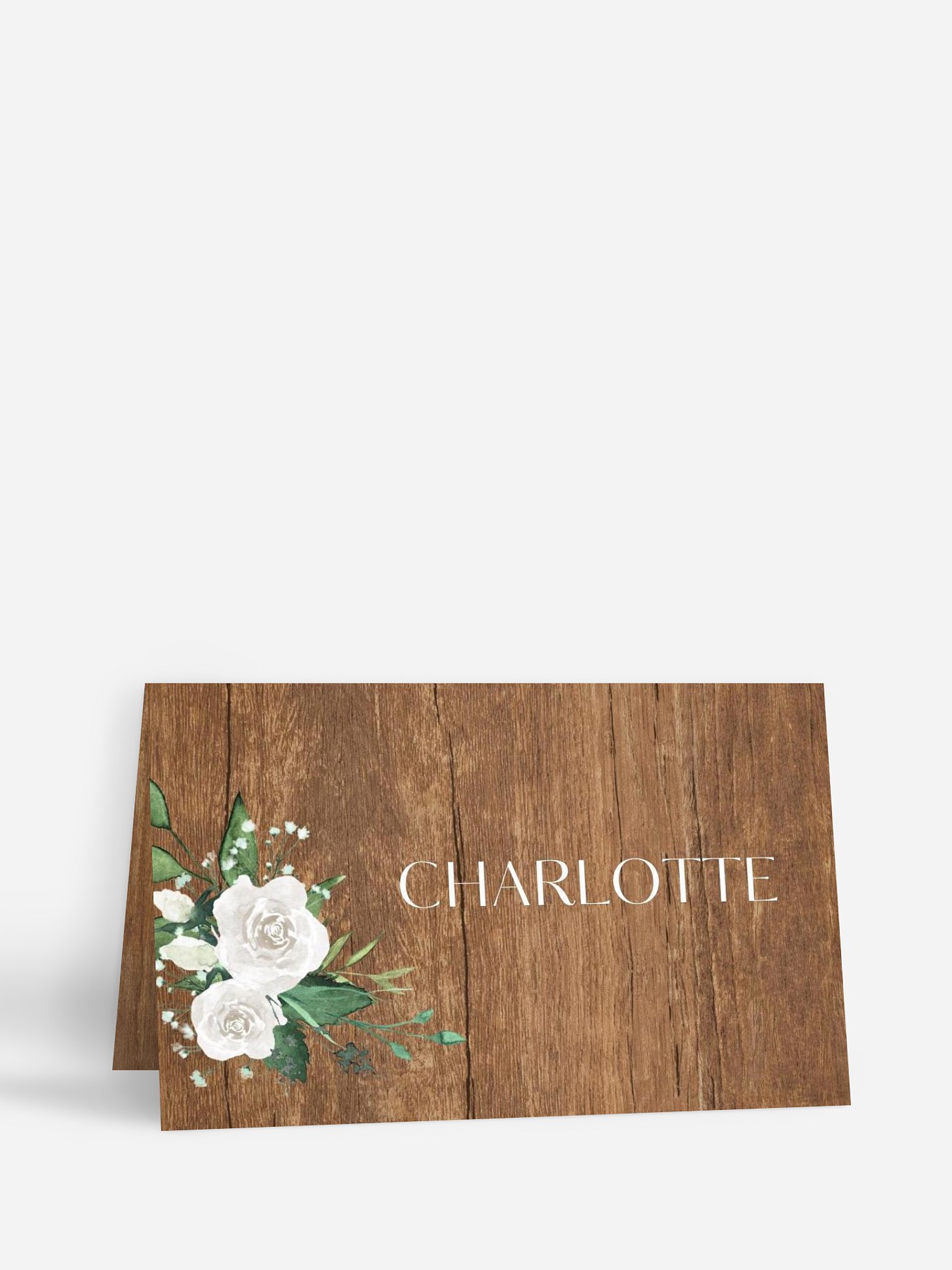 Marque-place mariage Guinguette chic