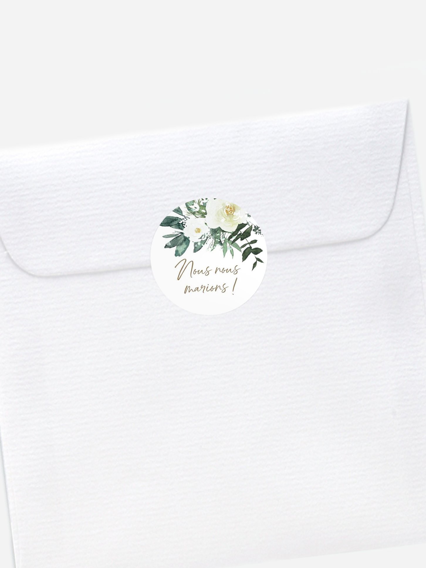 Stickers mariage Guinguette chic