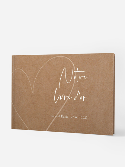 Livre d'or Romantic Heart