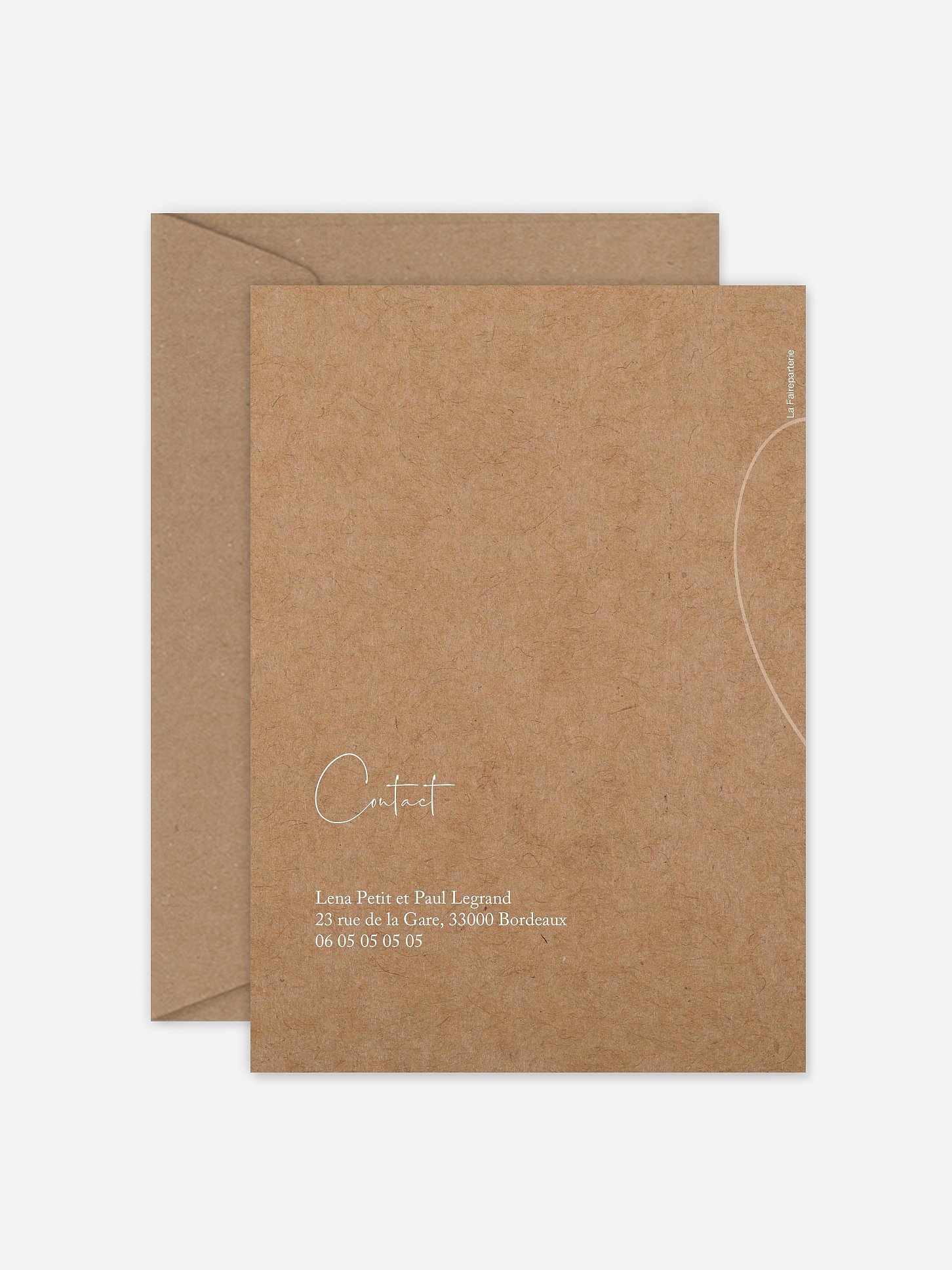 Faire-part de mariage Romantic Heart