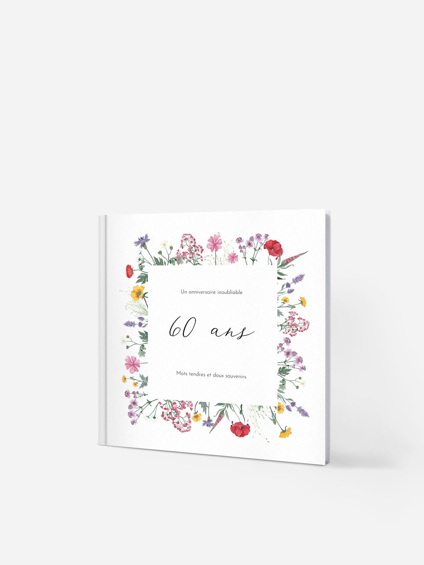 Livre d'or anniversaire Wildflowers